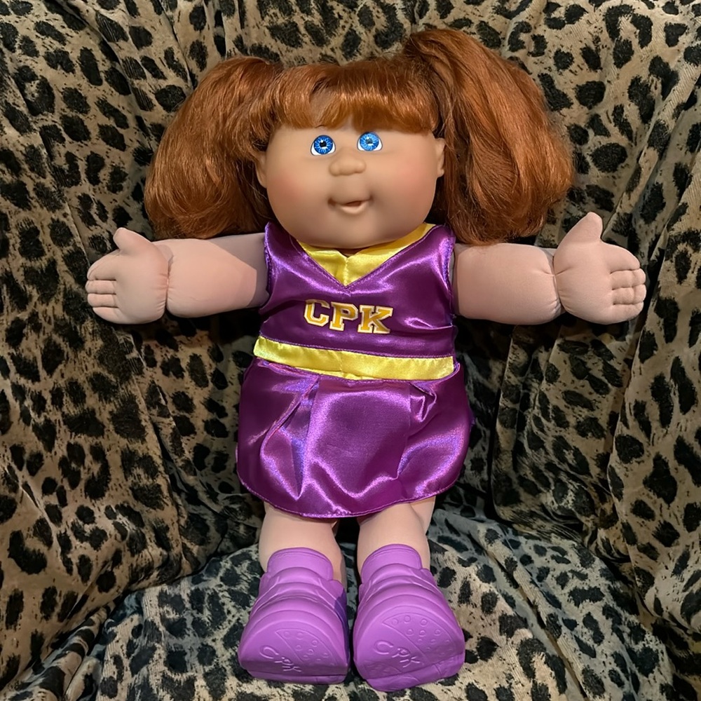 Cabbage Patch Kid cheerleader